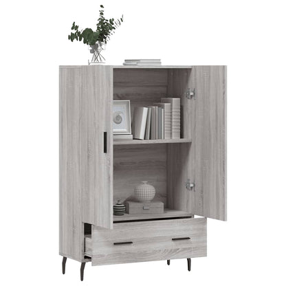 Highboard Grau Sonoma 69,5x31x115 cm