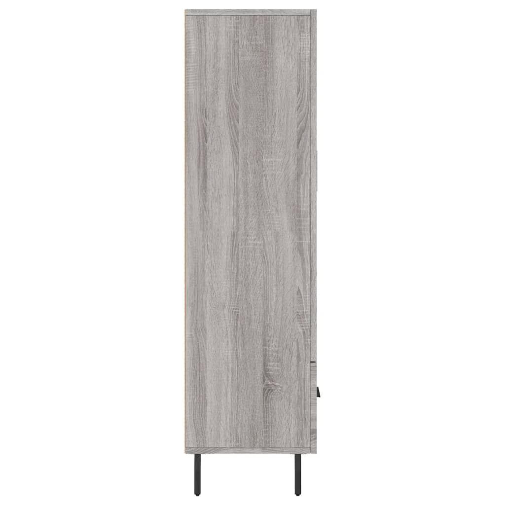 Highboard Grau Sonoma 69,5x31x115 cm