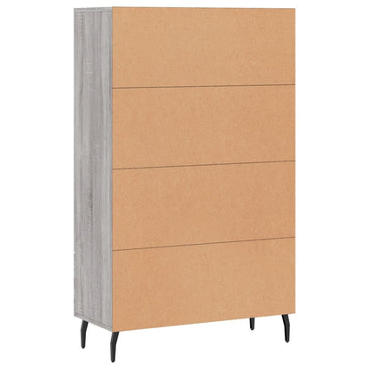 Highboard Grau Sonoma 69,5x31x115 cm