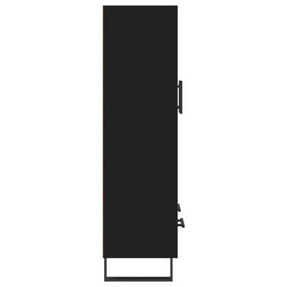 Highboard Schwarz 69,5x31x115 cm