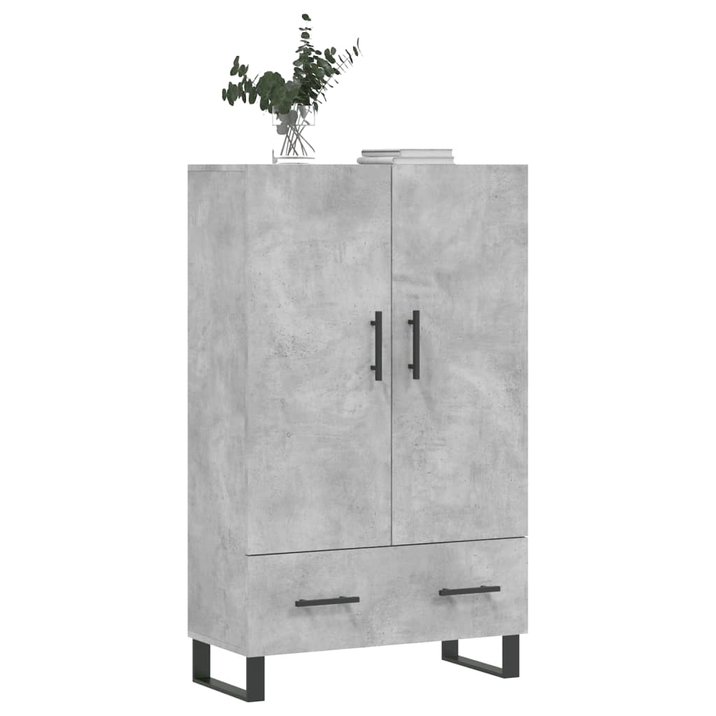 Highboard Betongrau 69,5x31x115 cm