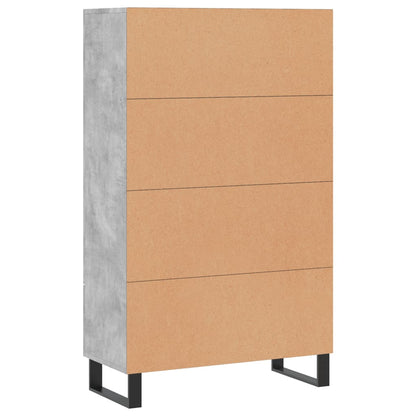 Highboard Betongrau 69,5x31x115 cm