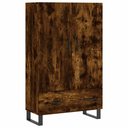 Highboard Räuchereiche 69,5x31x115 cm Holzwerkstoff