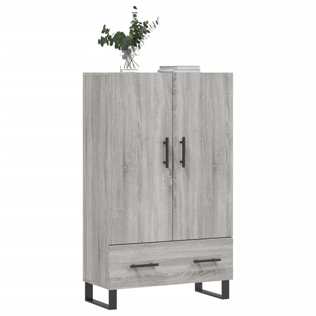 Highboard Grau Sonoma 69,5x31x115 cm