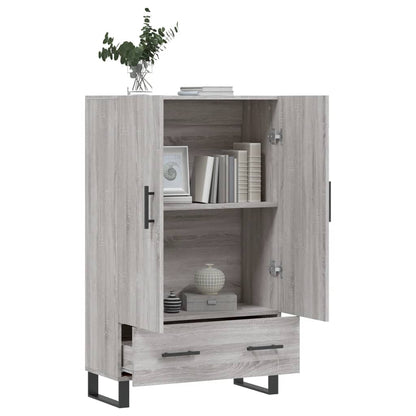 Highboard Grau Sonoma 69,5x31x115 cm