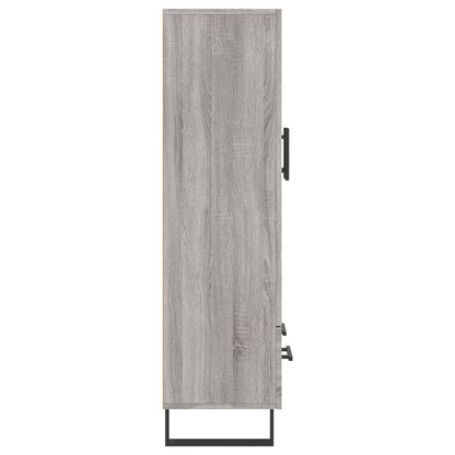 Highboard Grau Sonoma 69,5x31x115 cm