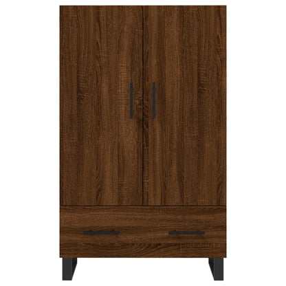 Highboard Braun Eichen-Optik 69,5x31x115 cm