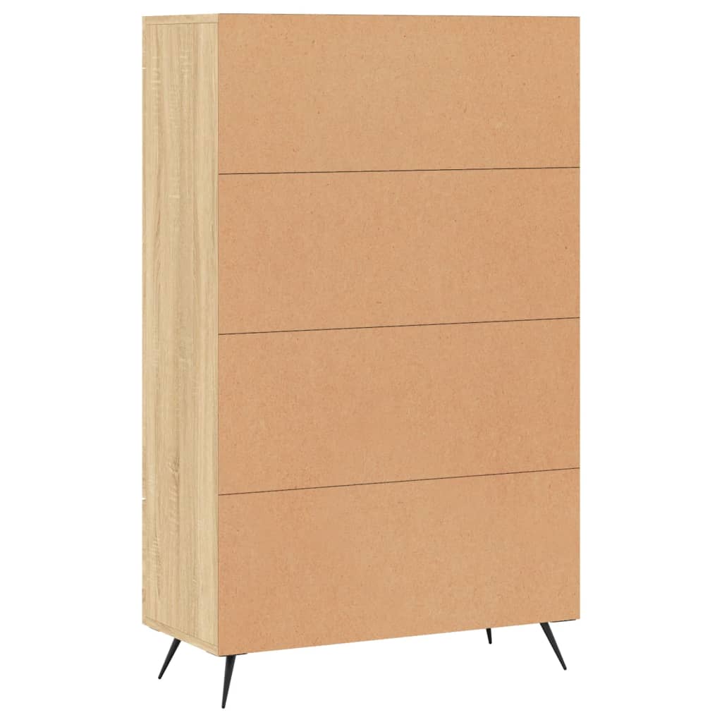 Highboard Sonoma-Eiche 69,5x31x115 cm