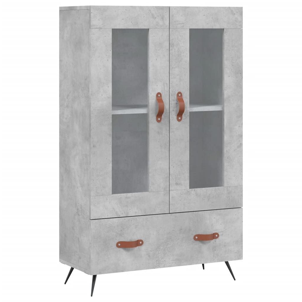 Highboard Betongrau 69,5x31x115 cm