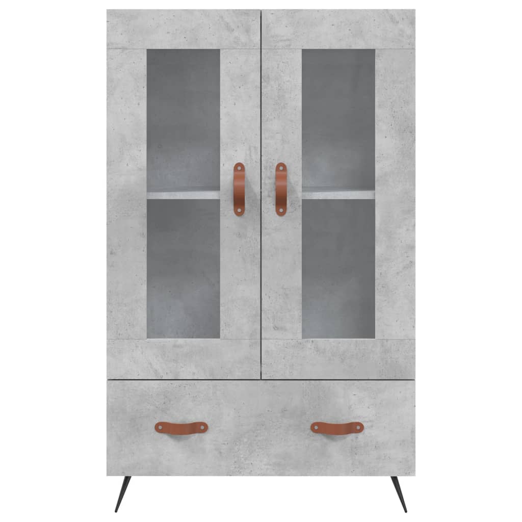 Highboard Betongrau 69,5x31x115 cm