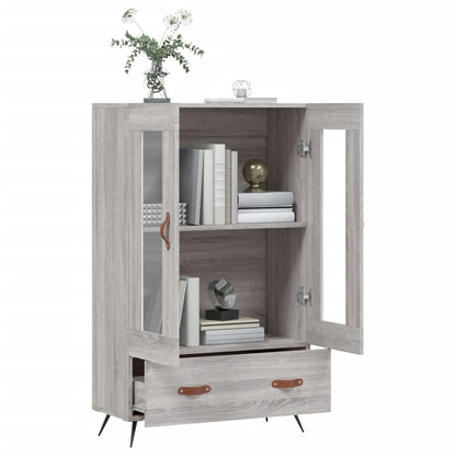 Highboard Grau Sonoma 69,5x31x115 cm