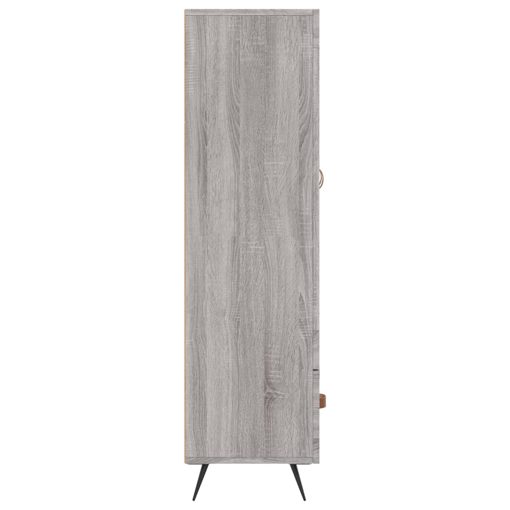 Highboard Grau Sonoma 69,5x31x115 cm