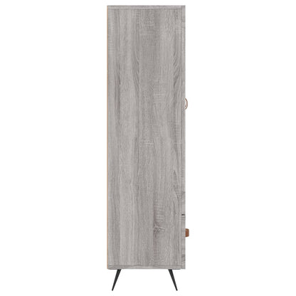 Highboard Grau Sonoma 69,5x31x115 cm