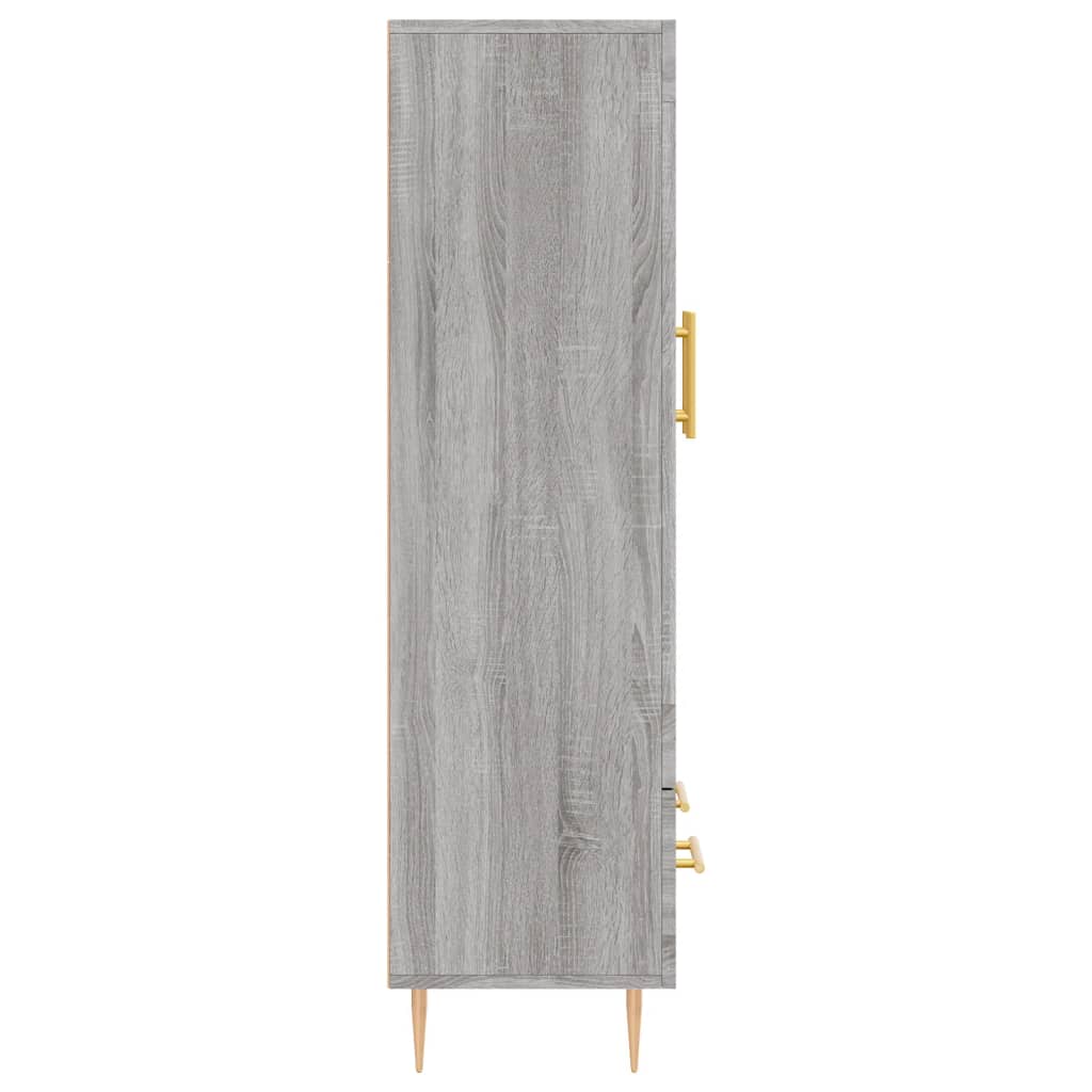 Highboard Grau Sonoma 69,5x31x115 cm