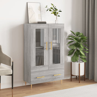 Highboard Grau Sonoma 69,5x31x115 cm