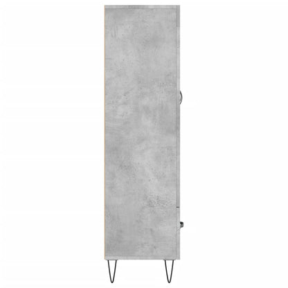 Highboard Betongrau 69,5x31x115 cm