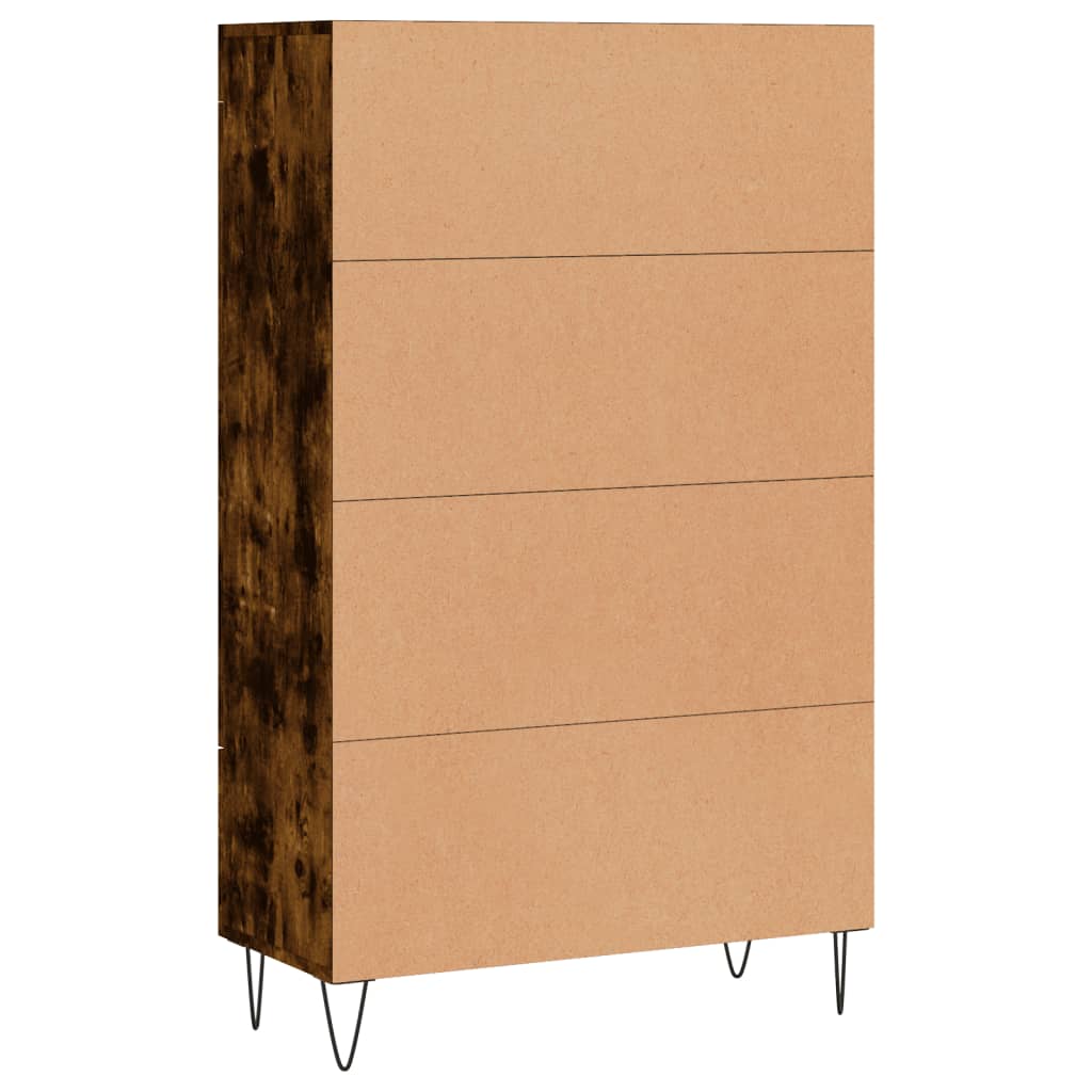 Highboard Räuchereiche 69,5x31x115 cm