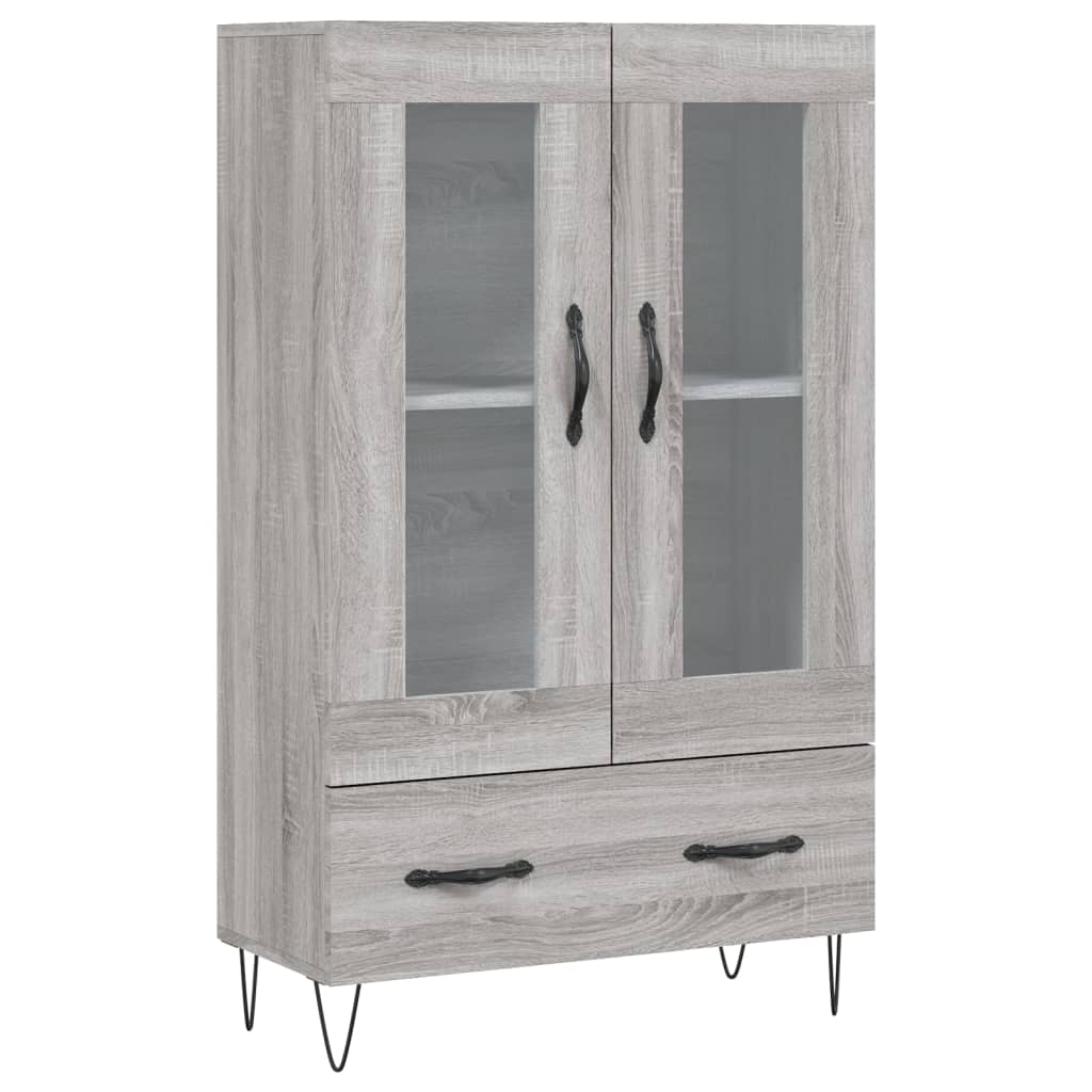 Highboard Grau Sonoma 69,5x31x115 cm