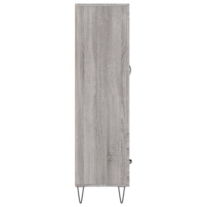 Highboard Grau Sonoma 69,5x31x115 cm