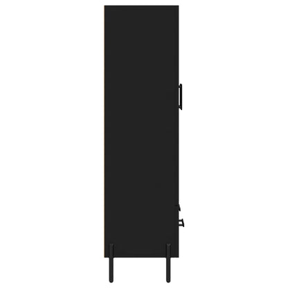 Highboard Schwarz 69,5x31x115 cm