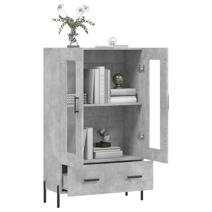 Highboard Betongrau 69,5x31x115 cm