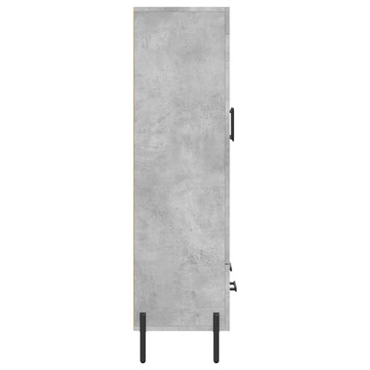 Highboard Betongrau 69,5x31x115 cm