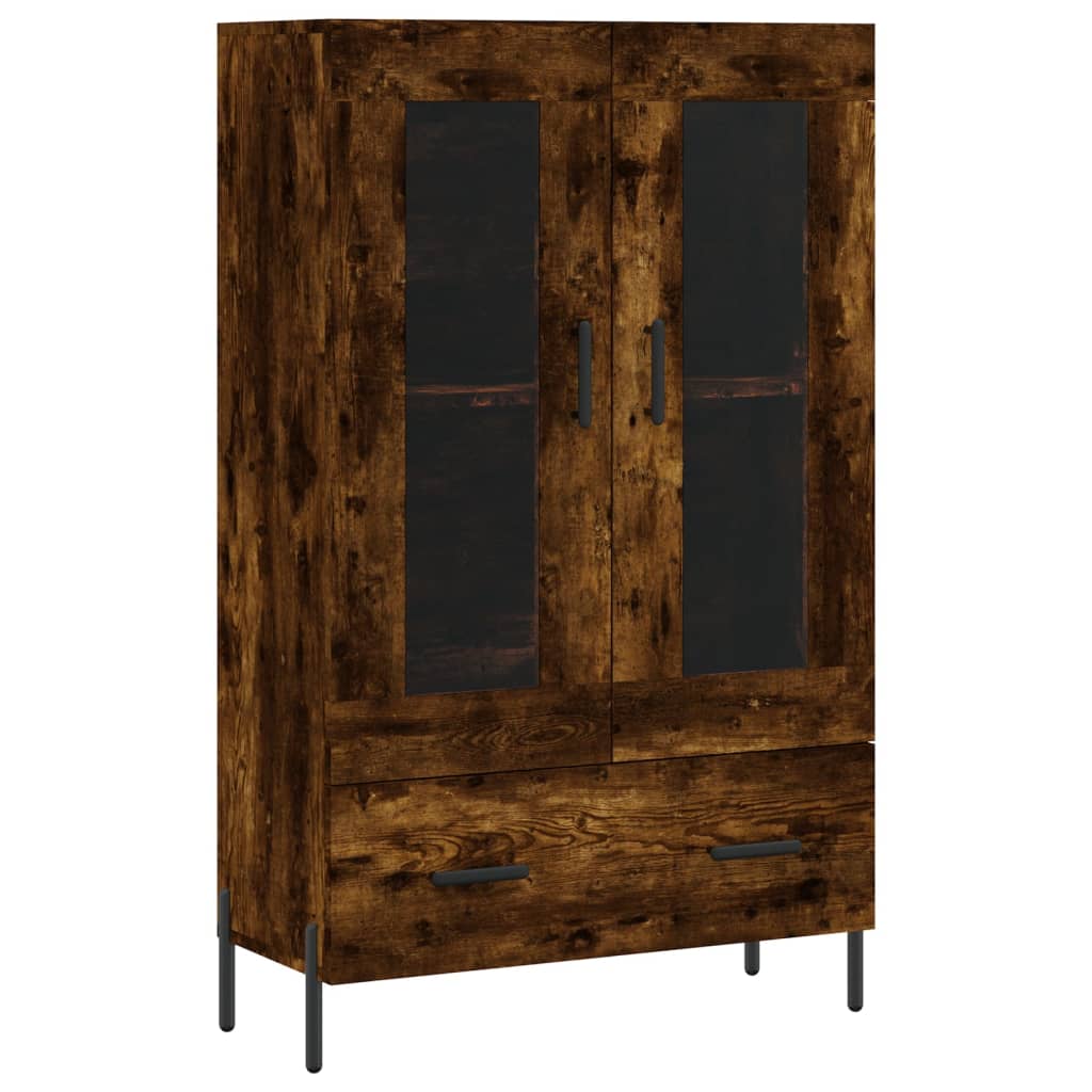 Highboard Räuchereiche 69,5x31x115 cm