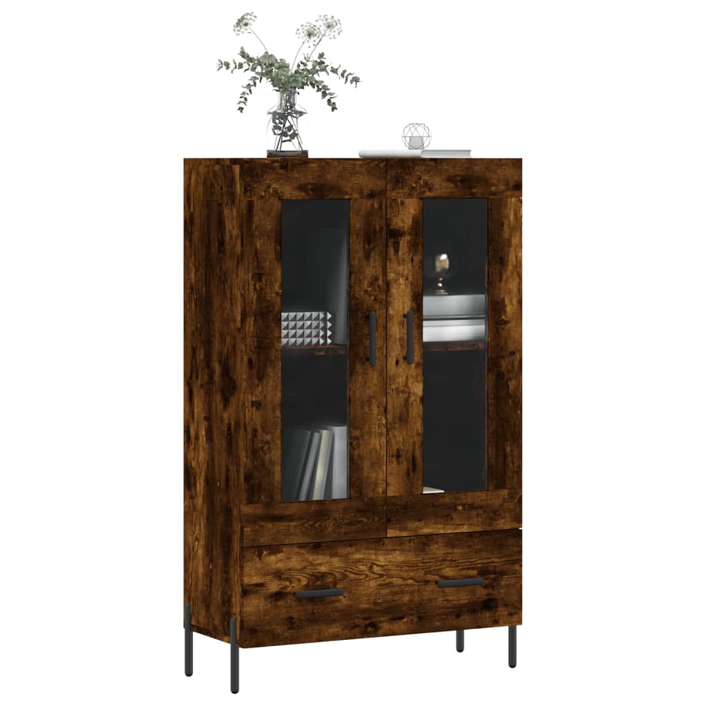 Highboard Räuchereiche 69,5x31x115 cm