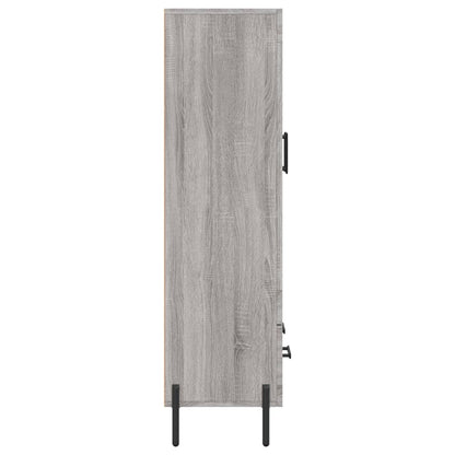 Highboard Grau Sonoma 69,5x31x115 cm