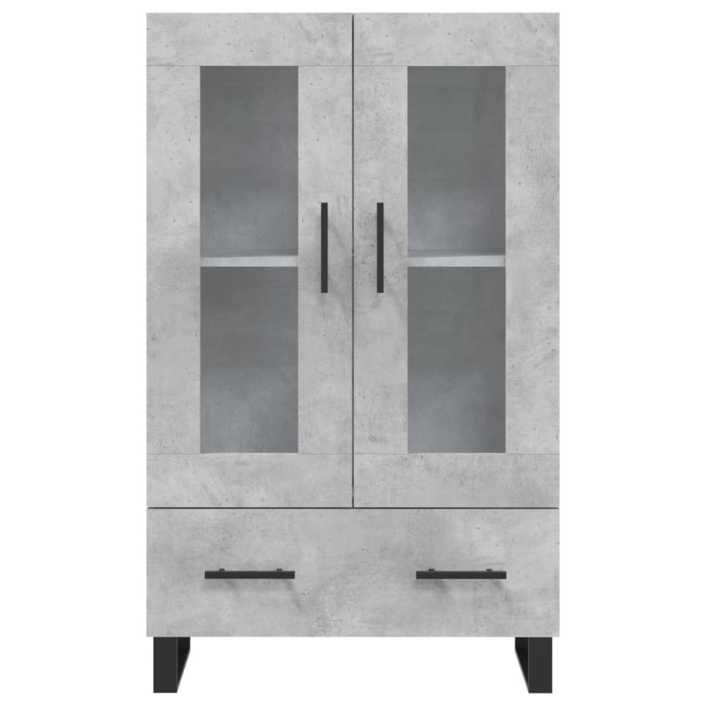 Highboard Betongrau 69,5x31x115 cm