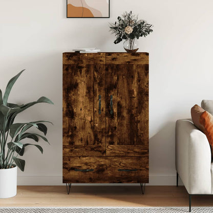 Highboard Räuchereiche 69,5x31x115 cm Holzwerkstoff