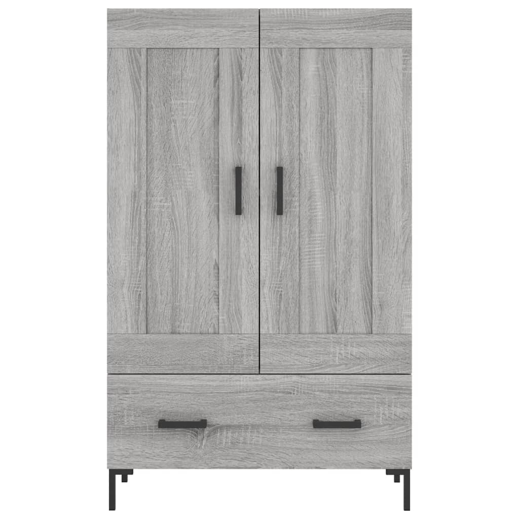 Highboard Grau Sonoma 69,5x31x115 cm Holzwerkstoff