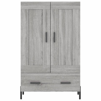 Highboard Grau Sonoma 69,5x31x115 cm Holzwerkstoff