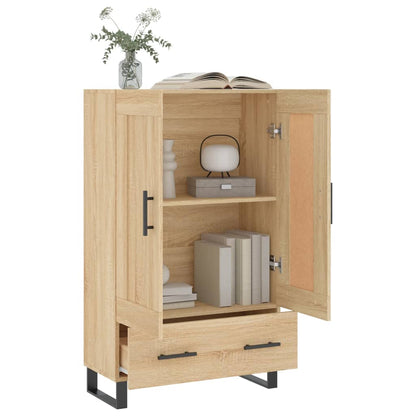 Highboard Sonoma-Eiche 69,5x31x115 cm Holzwerkstoff