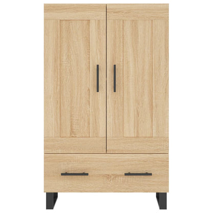 Highboard Sonoma-Eiche 69,5x31x115 cm Holzwerkstoff