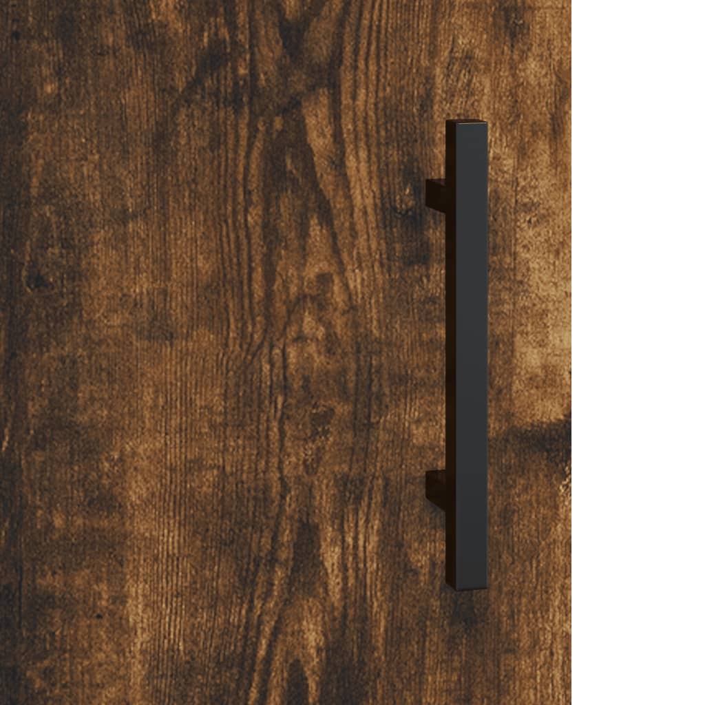 Highboard Räuchereiche 69,5x31x115 cm Holzwerkstoff