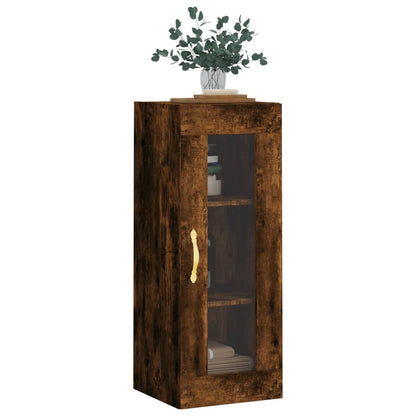 Wandschrank Räuchereiche 34,5x34x90 cm