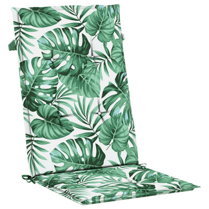 Gartenstühle mit Auflagen 8 Stk. Massivholz Teak