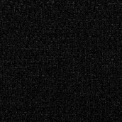 Tagesbett Ausziehbar mit Schubladen Schwarz 100x200 cm Stoff