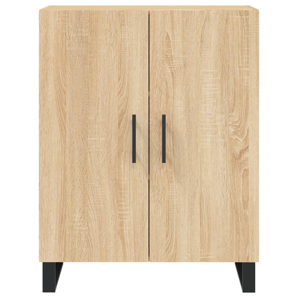 Highboard Sonoma-Eiche 69,5x34x180 cm Holzwerkstoff