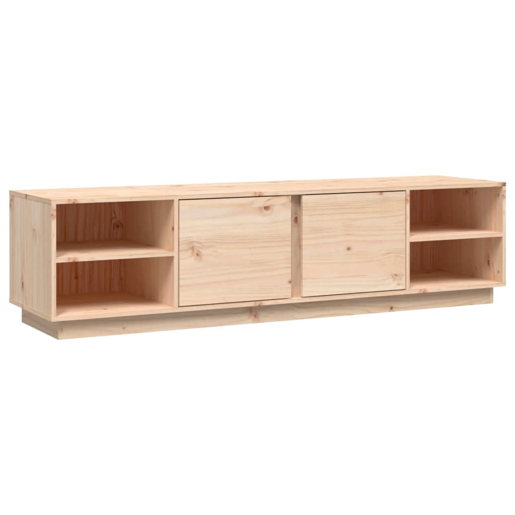 TV-Schrank 156x40x40 cm Massivholz Kiefer