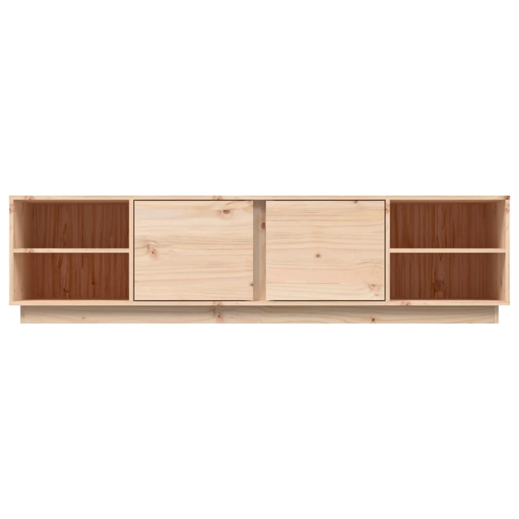 TV-Schrank 156x40x40 cm Massivholz Kiefer