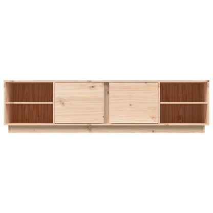 TV-Schrank 156x40x40 cm Massivholz Kiefer