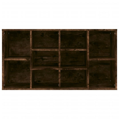 Schuhbank Räuchereiche 103x30x55 cm Holzwerkstoff