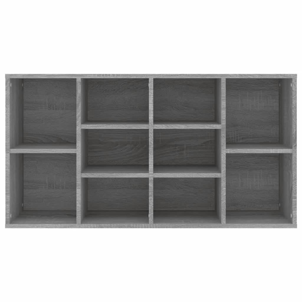 Schuhbank Grau Sonoma 103x30x55 cm Holzwerkstoff