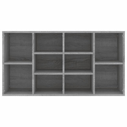 Schuhbank Grau Sonoma 103x30x55 cm Holzwerkstoff