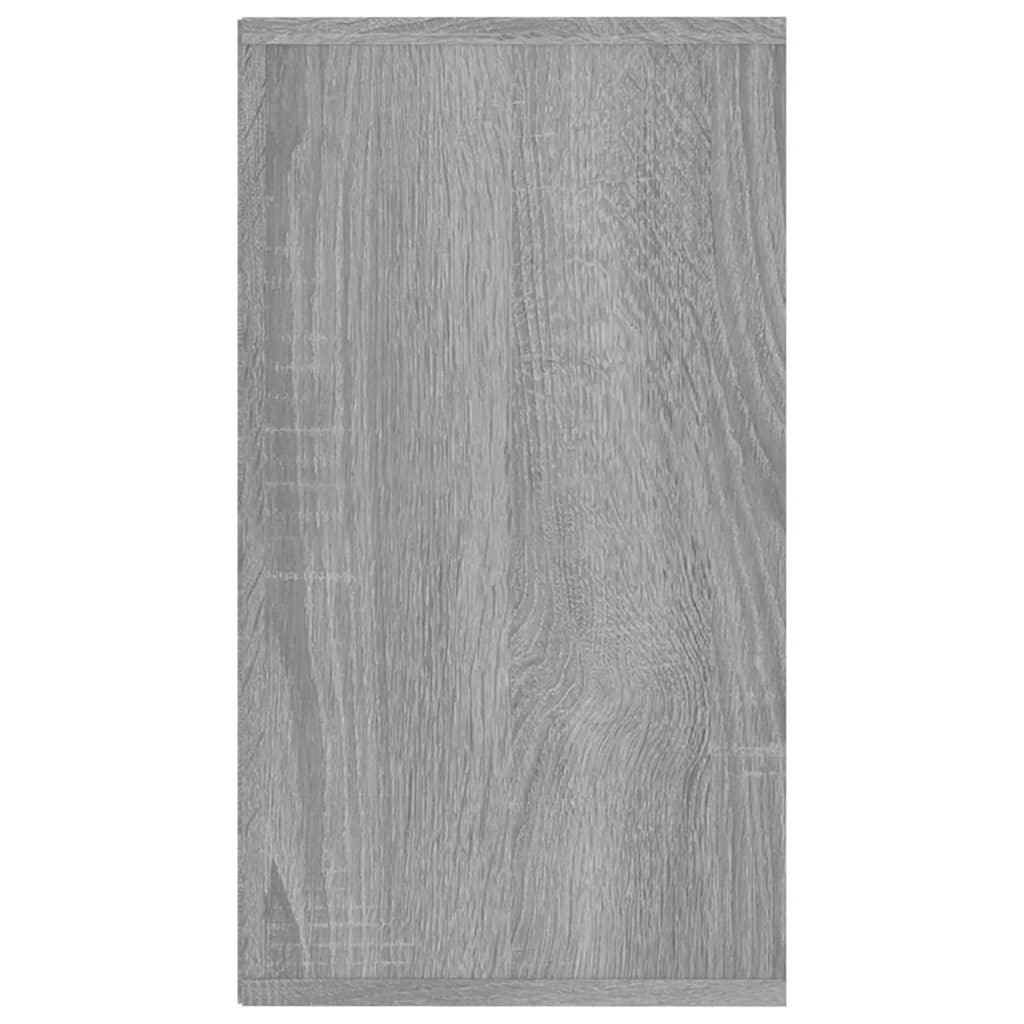 Schuhbank Grau Sonoma 103x30x55 cm Holzwerkstoff
