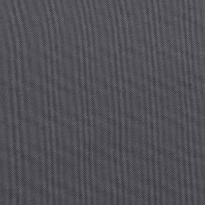 Palettenkissen 3-tlg. Anthrazit Stoff