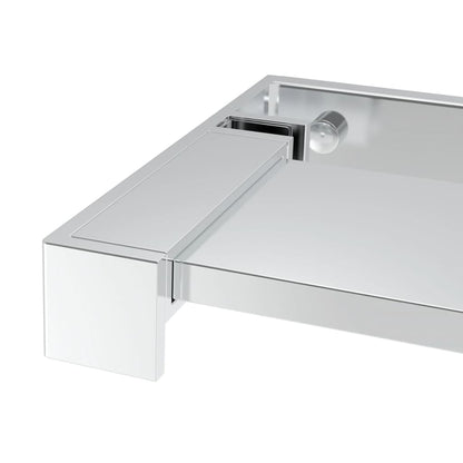 Duschablage für Begehbare Dusche Chrom 115 cm Aluminium