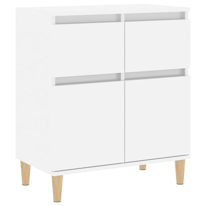 Sideboard Hochglanz-Weiß 60x35x70 cm